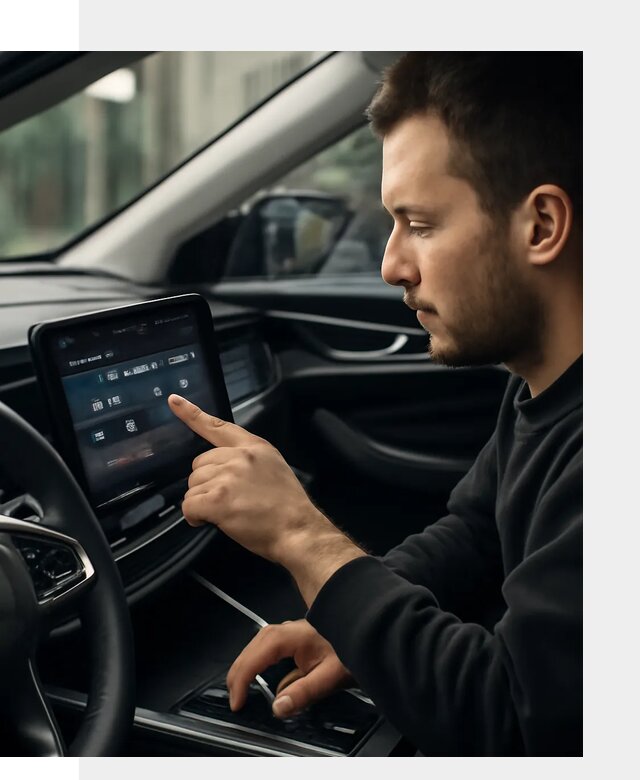 Русификация приборной панели Geely для автомобилей в Белгороде