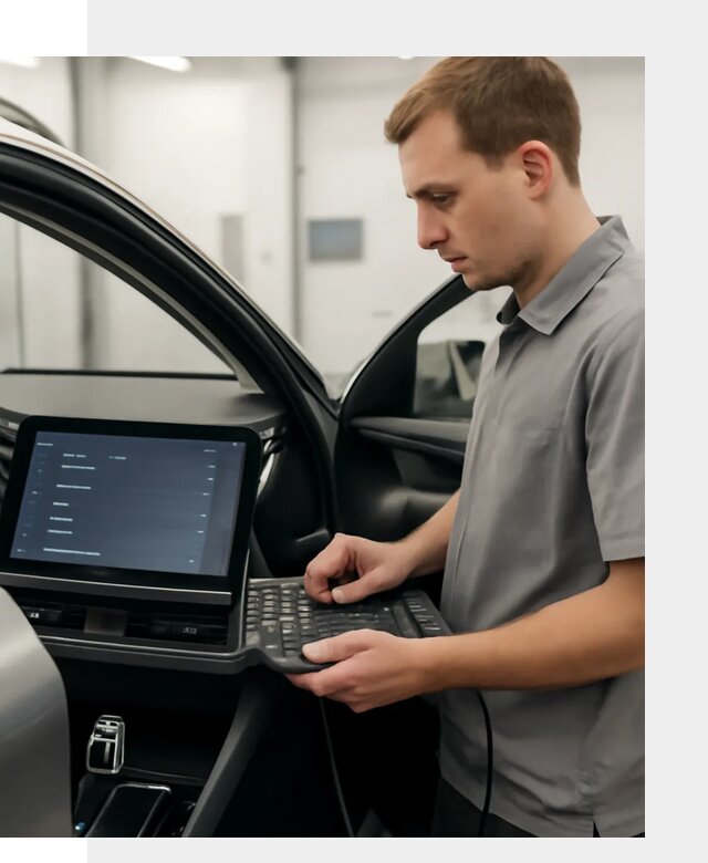 Русификация мультимедиа автомобилей Lynk Co в Белгороде