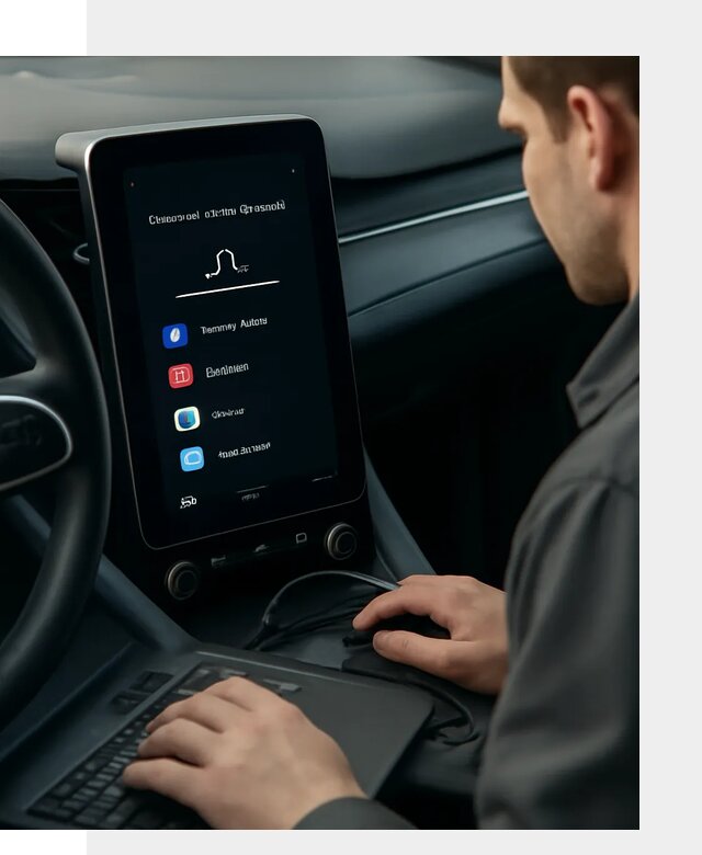 Установка приложений Lynk Co на автомобиль в Белгороде