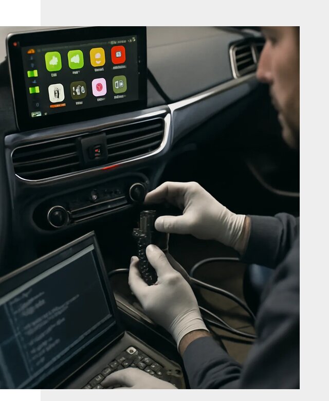 Активация Apple CarPlay в Белгороде для штатной мультимедиа
