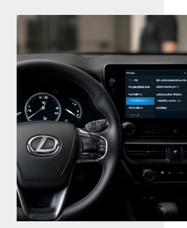 Русификация приборной панели Lexus в Белгороде по 5713 р. | ФастМобиль-Блг